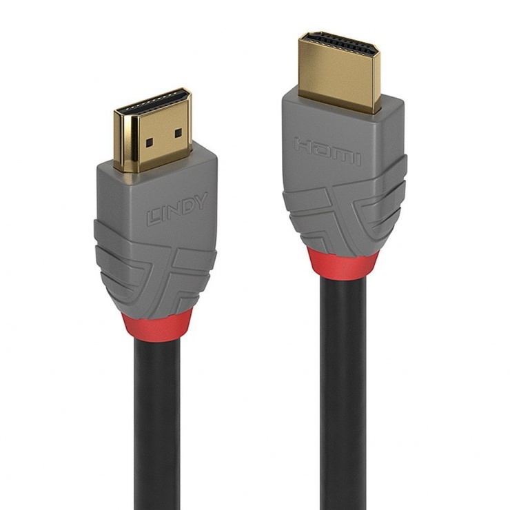Imagine Cablu HDMI Ultra HD 4K Anthra Line T-T 20m, Lindy L36969